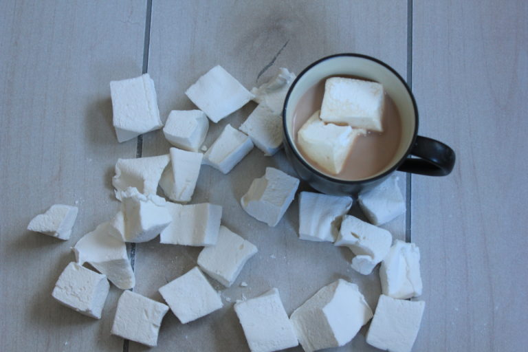 Homemade Marshmallows without Corn Syrup