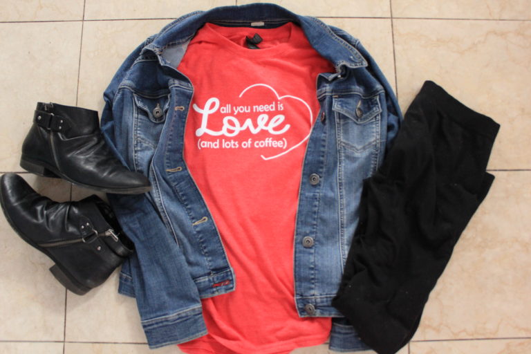 Free  Valentine’s Shirt Cut File