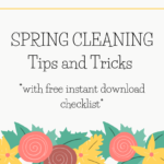 Free Spring Cleaning Checklist