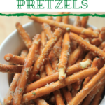Easy Four Ingredient Ranch Pretzels