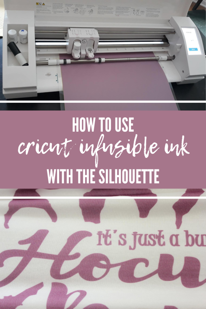 Cricut infusible ink projects with the silhouette.  Infusible ink shirt.  Infusible ink Hocus Pocus shirt DIY. 