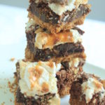 Simple Salted Caramel S’more Brownie