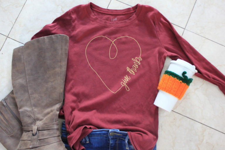 Thanksgiving Give Thanks Graphic Tee