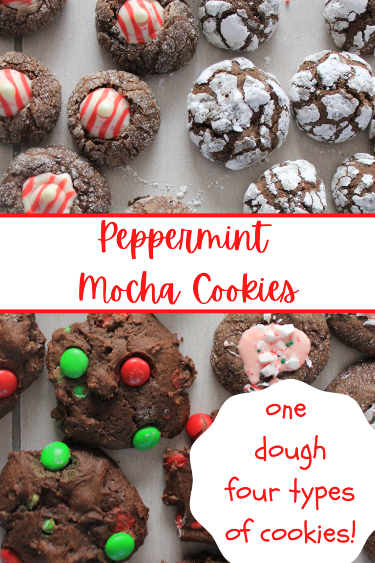 Peppermint Mocha Cookies