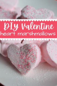 Easy DIY Valentine Heart Shaped Marshmallows