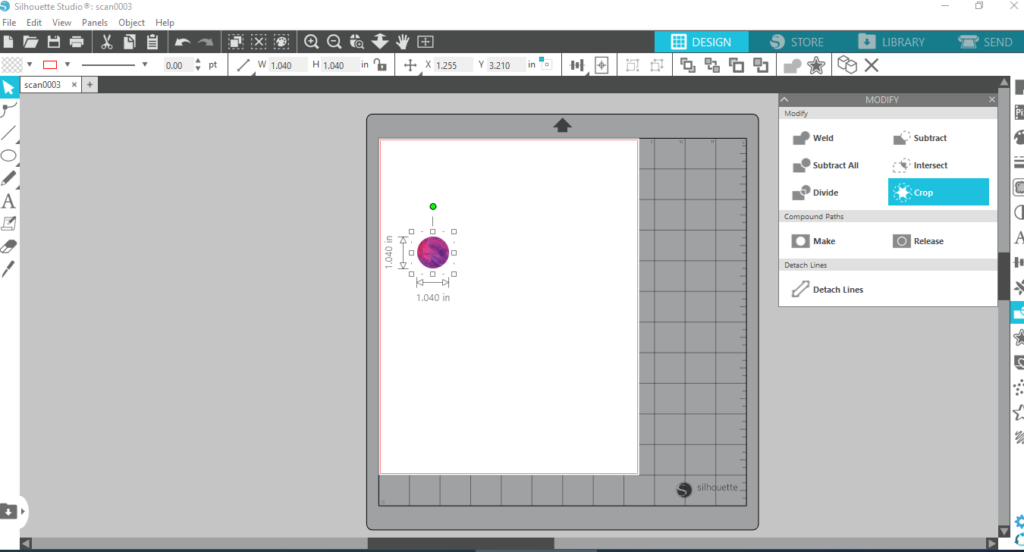 DIY Watercolor Stickers with the Silhouette
