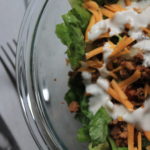 Simple Taco Ranch Salad