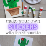 DIY Valentine Stickers with the Silhouette