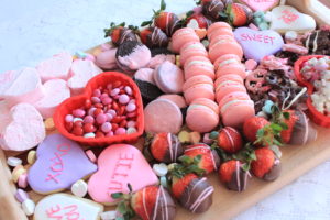 Valentine’s Day Dessert Board 2021