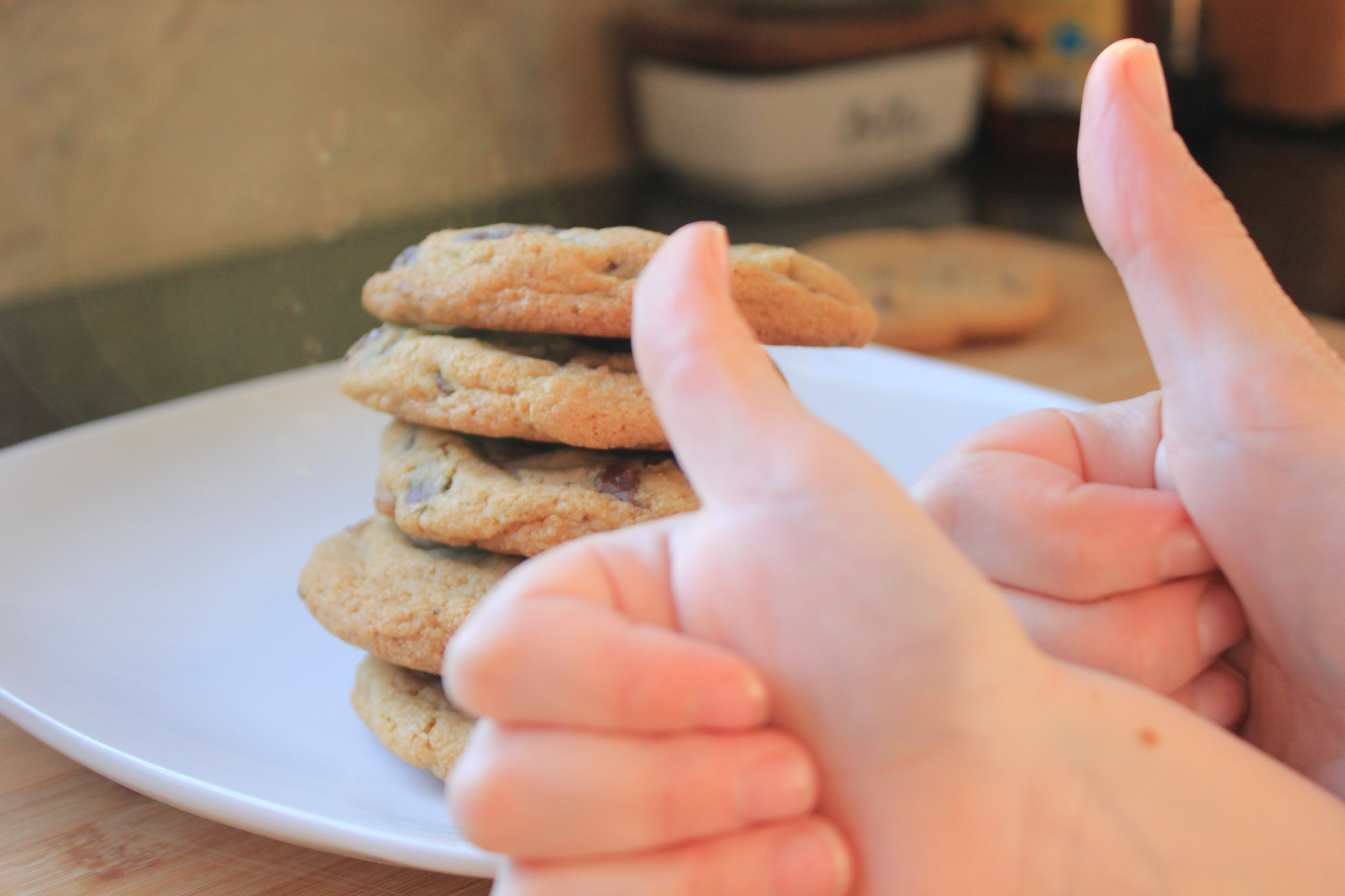 soft fresh milled chocolate chip cookies