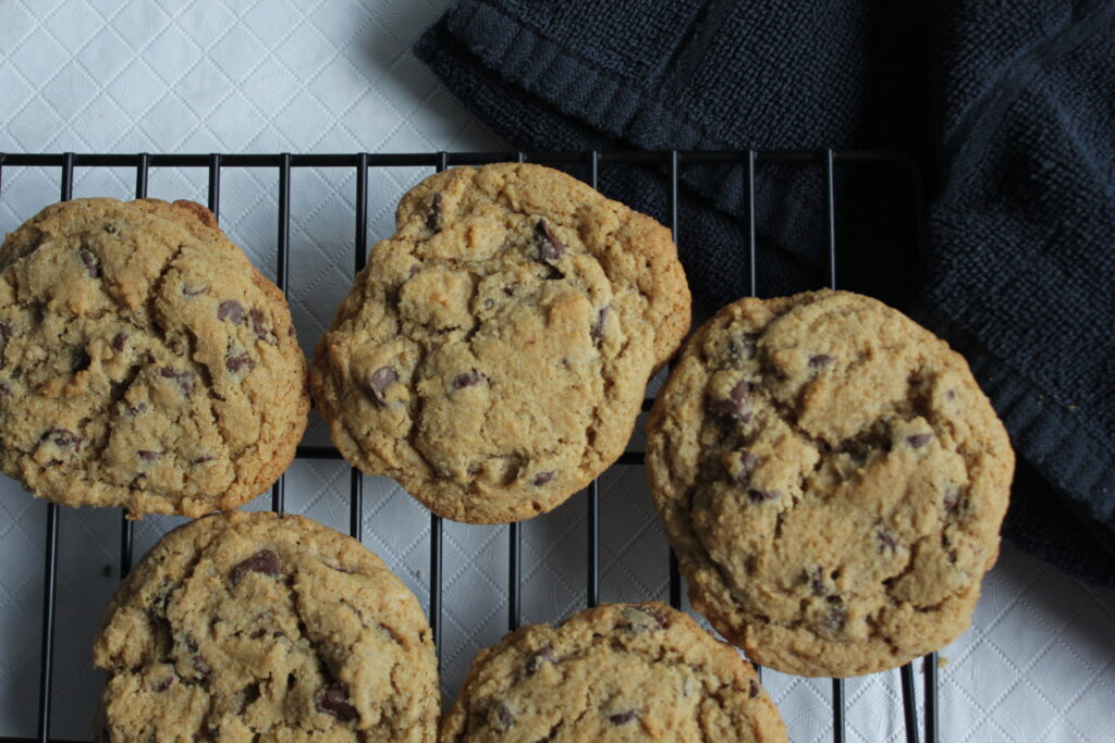 Chocolate Chip Cookies with Sourdough Discard