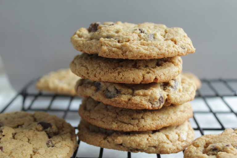 Chocolate Chip Cookies with Sourdough Discard