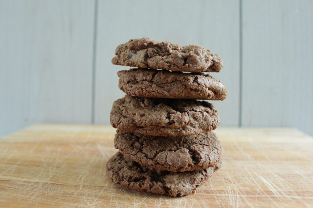 Chocolate Chunk Cookies with Sourdough Discard
