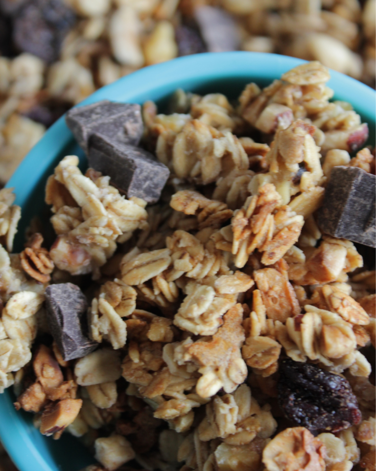 Easy Granola with Sourdough Discard