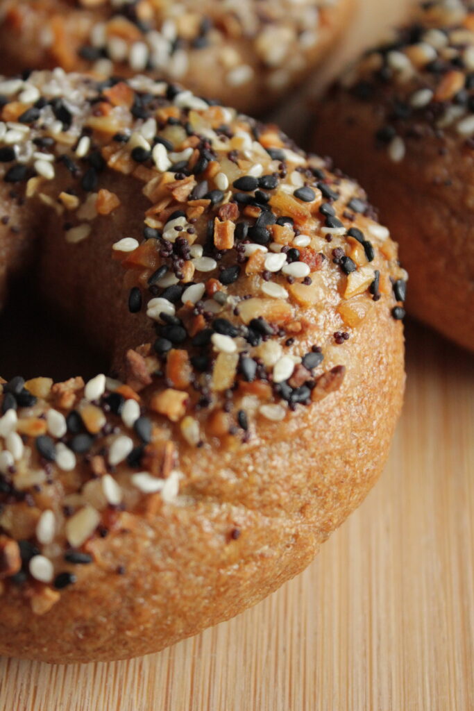 Homemade Bagels with Sourdough Discard