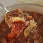 Easy Ground Beef Cabbage Soup