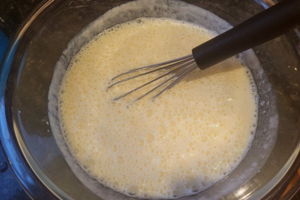 fresh milled pancakes wet ingredients 