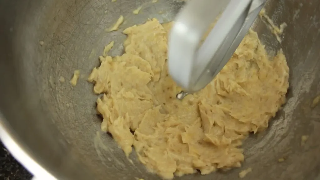 mashed bananas