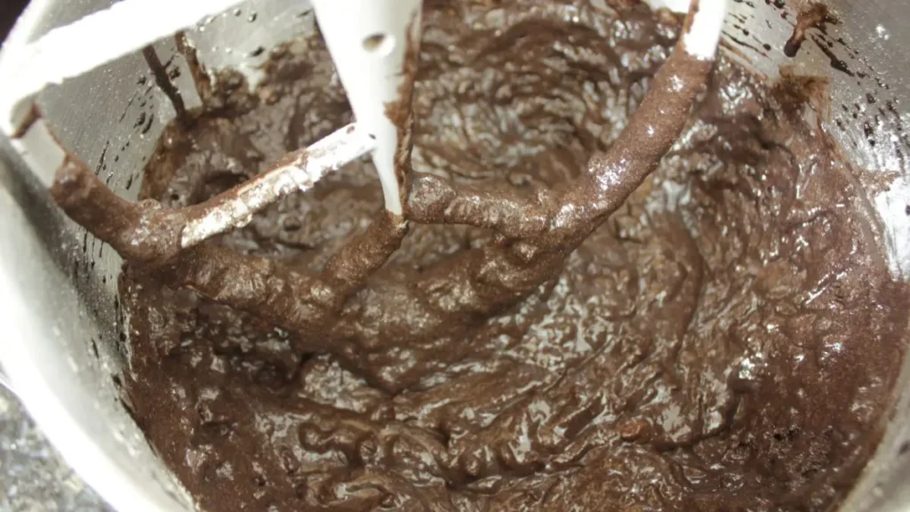 combine wet and dry ingredients