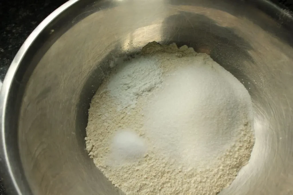 Homemade Blueberry Scones dry ingredients