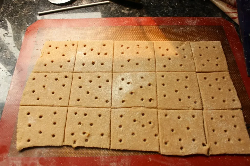 dock graham cracker dough