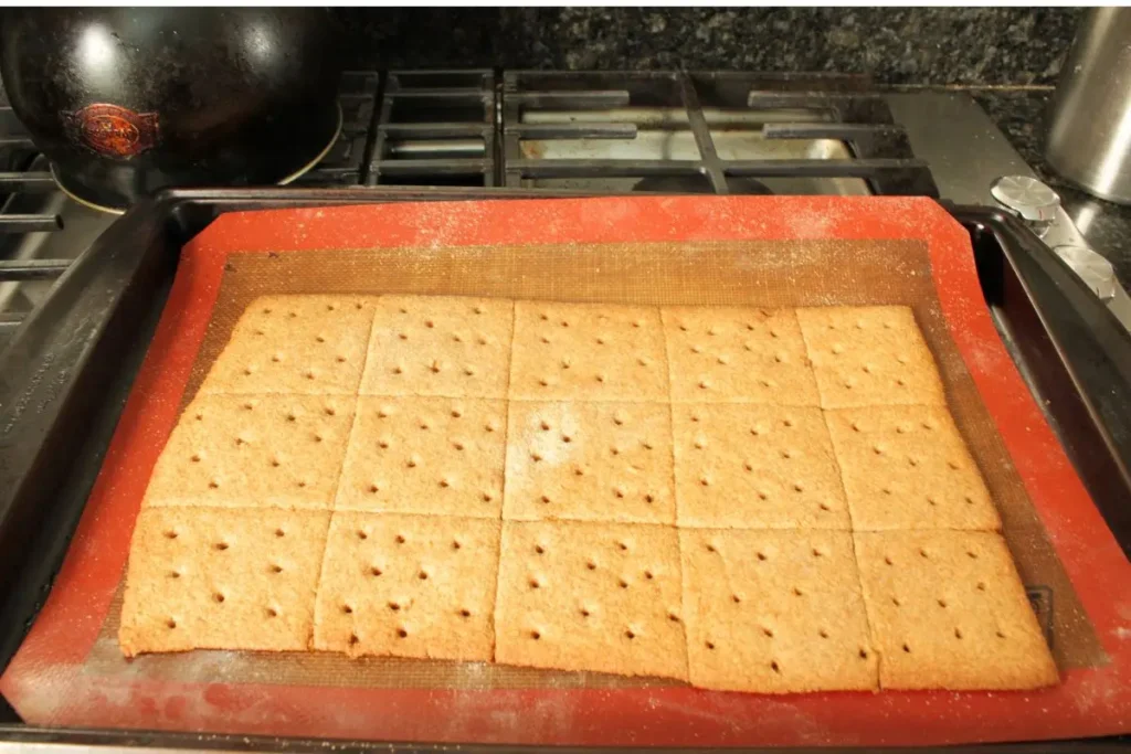 baked graham cracker