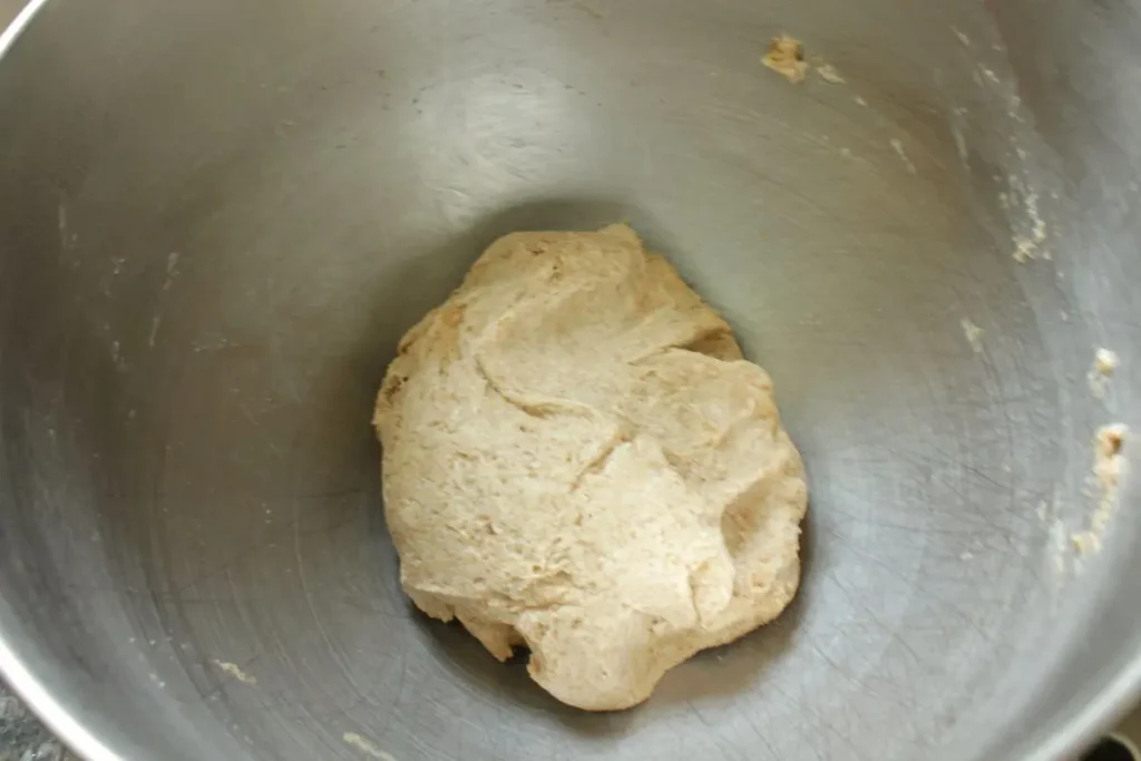 Fresh Milled Flour Pita Bread dough