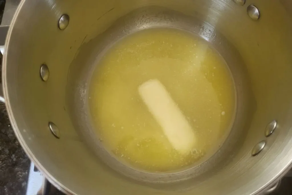 melt butter